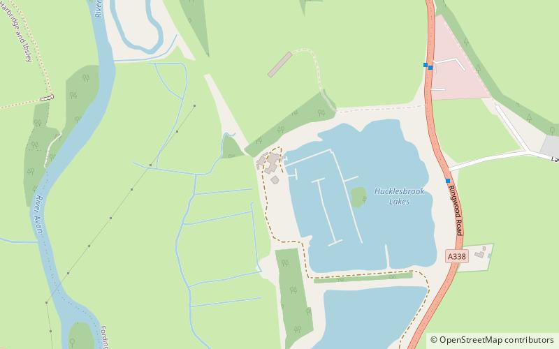 New Forest Water Park location map