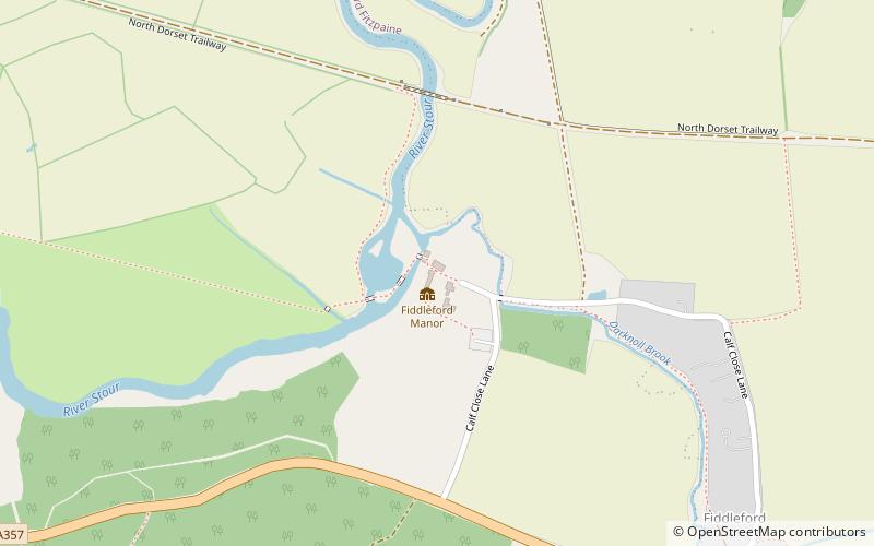 Fiddleford Manor location map