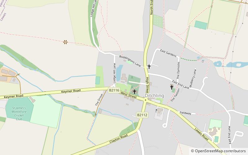 Ditchling Museum of Art + Craft location map