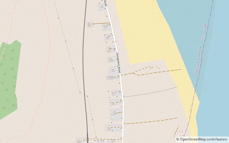 Prospect Cottage location map