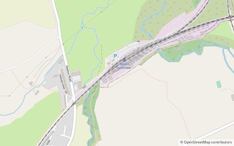 Yeovil Railway Centre location map