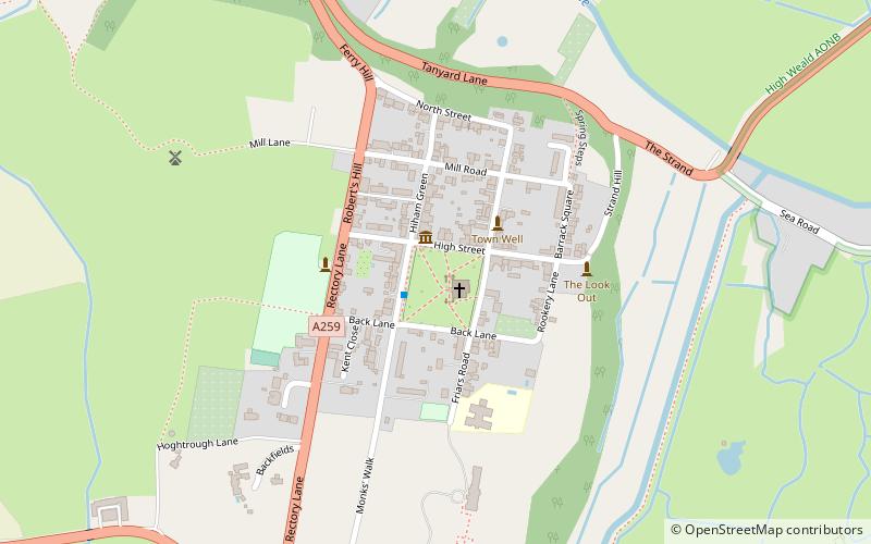 Winchelsea location map