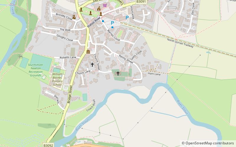 St Mary's Church location map