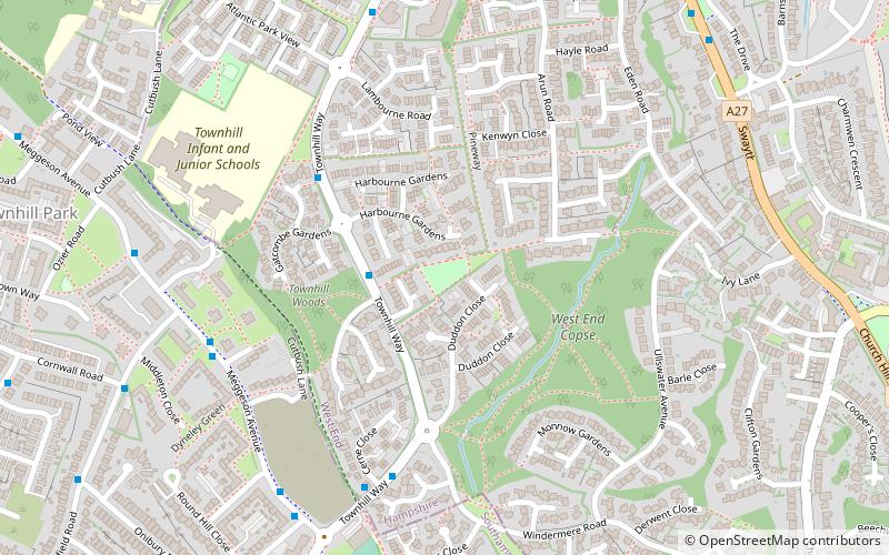 chartwell green southampton location map