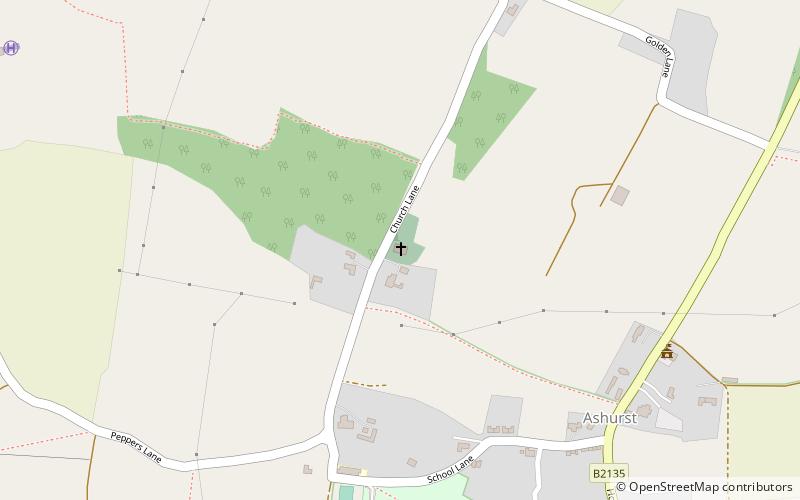 St James's Church location map