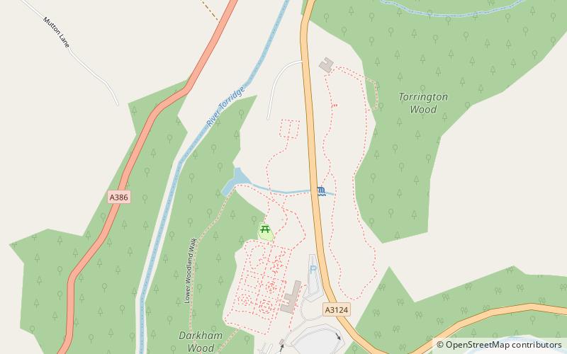 RHS Garden Rosemoor location map