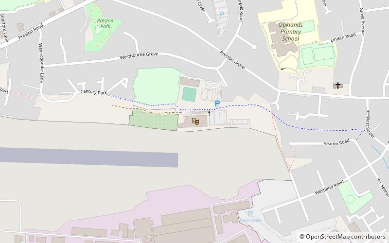 westlands sports ground yeovil location map
