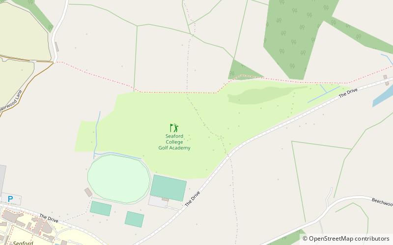 Seaford College location map