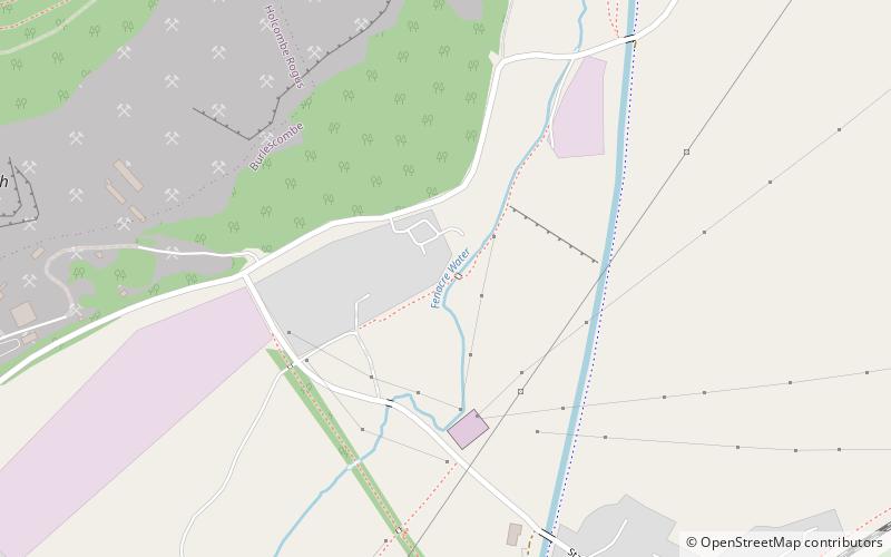 Canonsleigh Abbey location map