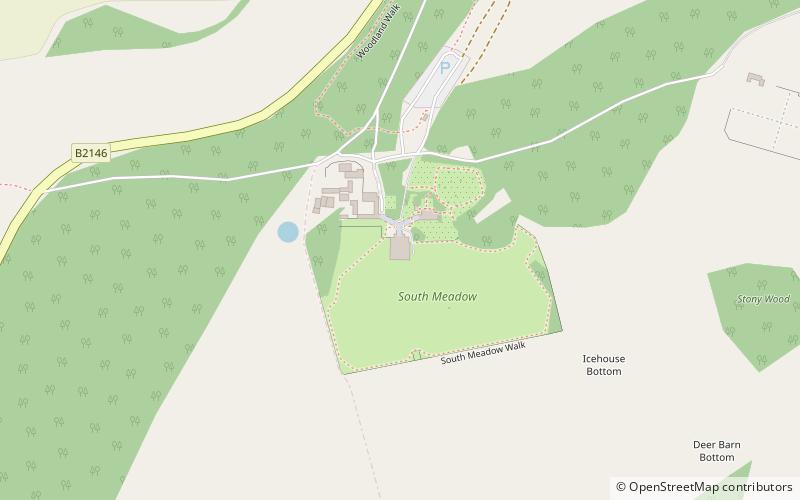 Uppark location map