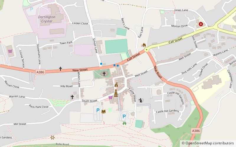The Plough Arts Centre location map