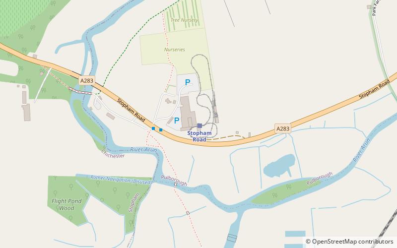 South Downs Light Railway location map