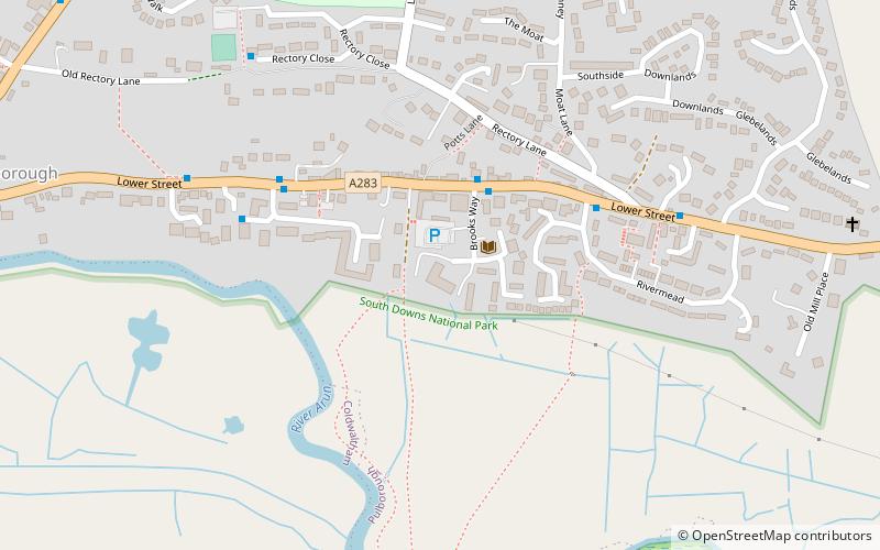 Pulborough Village Hall location map