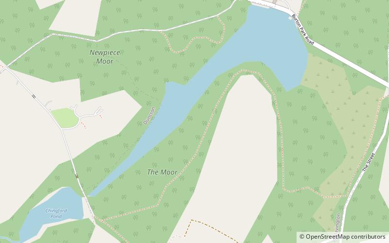 Burton Park SSSI location map
