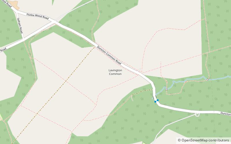 Lavington Common location map