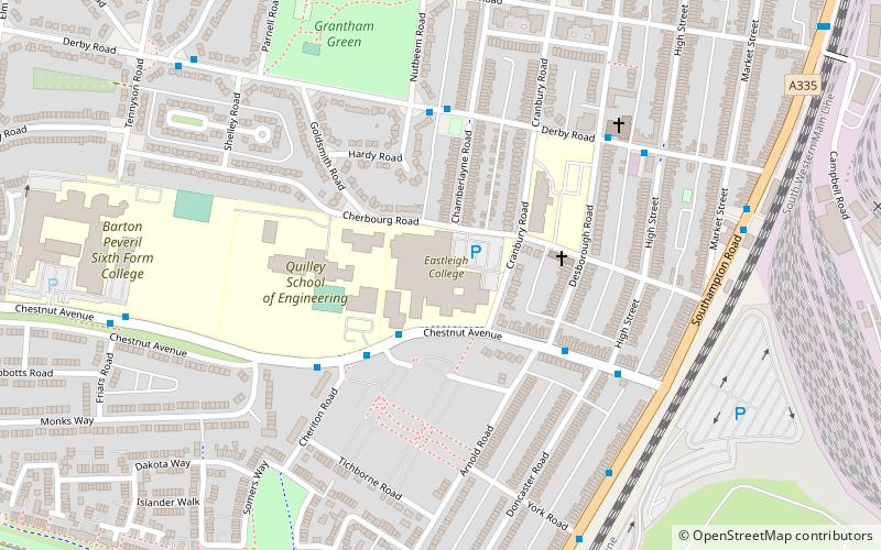 eastleigh college location map