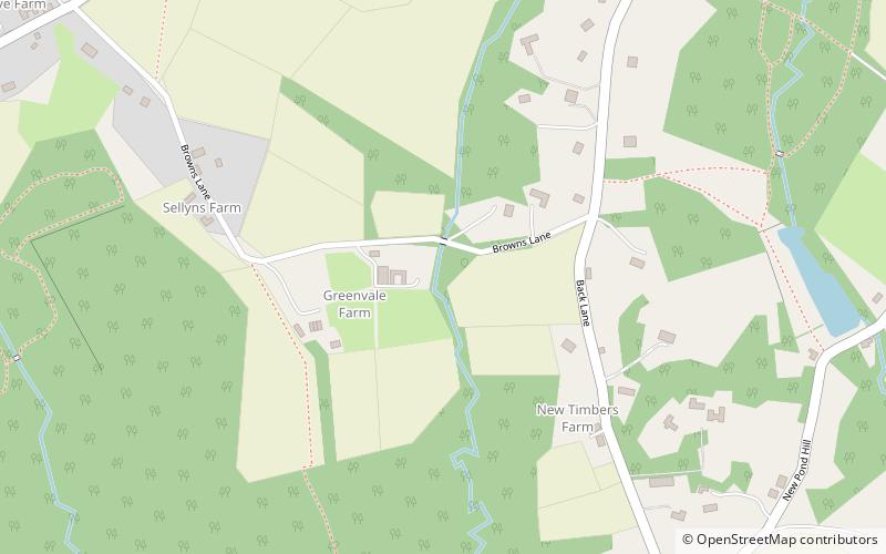Selwyns Wood location map