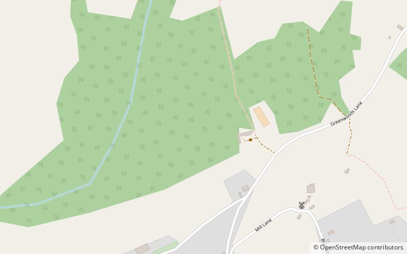 Bingletts Wood location map