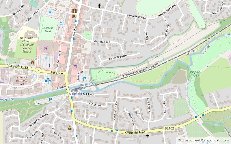 Hempstead Meadow location map