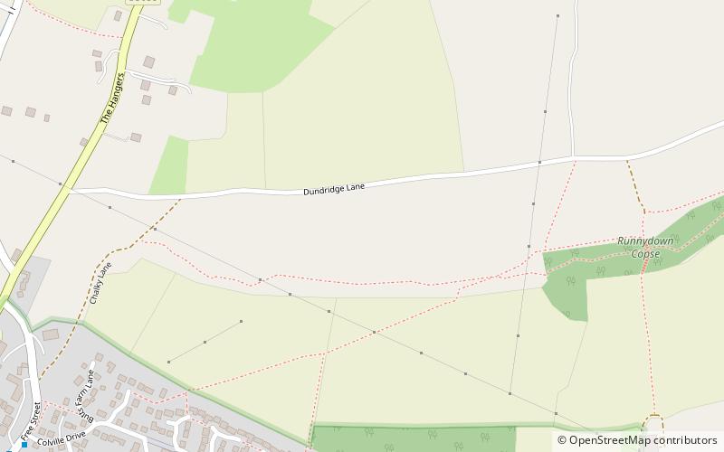 Dundridge Meadows location map