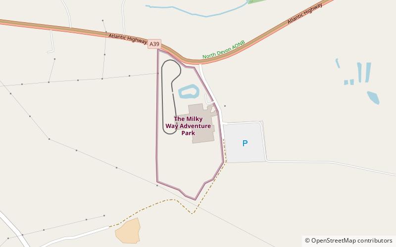 The Milky Way location map