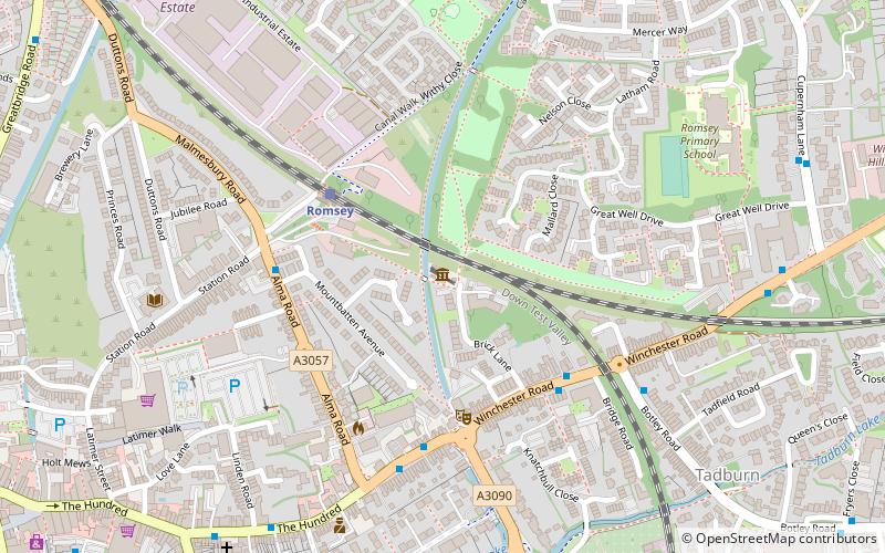 Romsey Signal Box location map