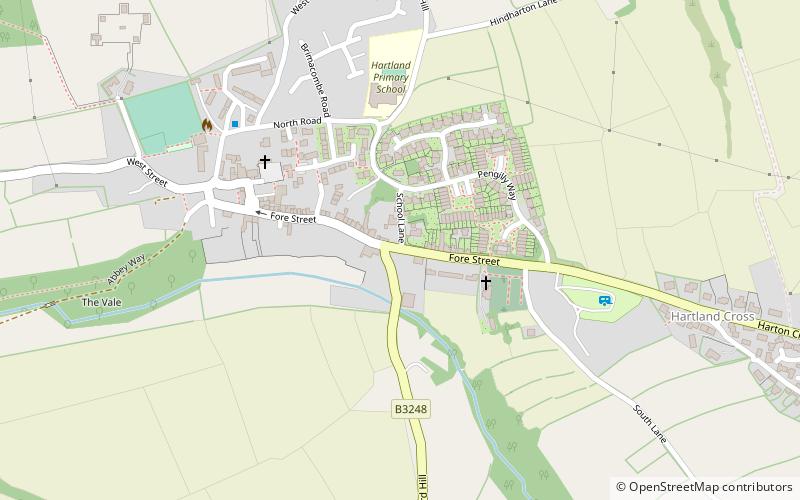 our lady and st nectans church location map