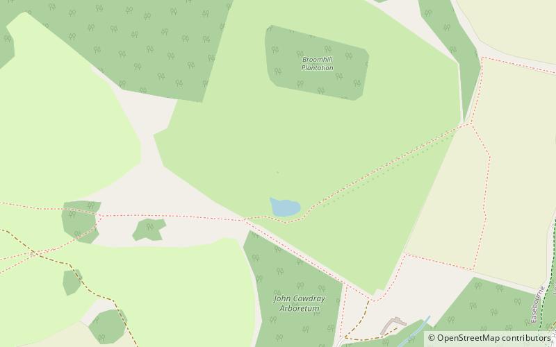 Queen Elizabeth Oak location map