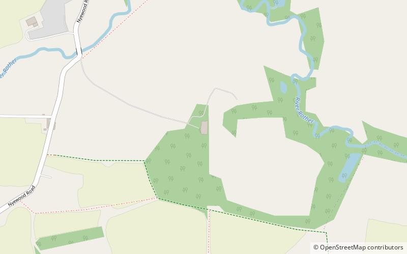 Fair Oak Cross Country Course location map