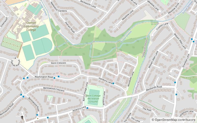 Scrase Valley location map