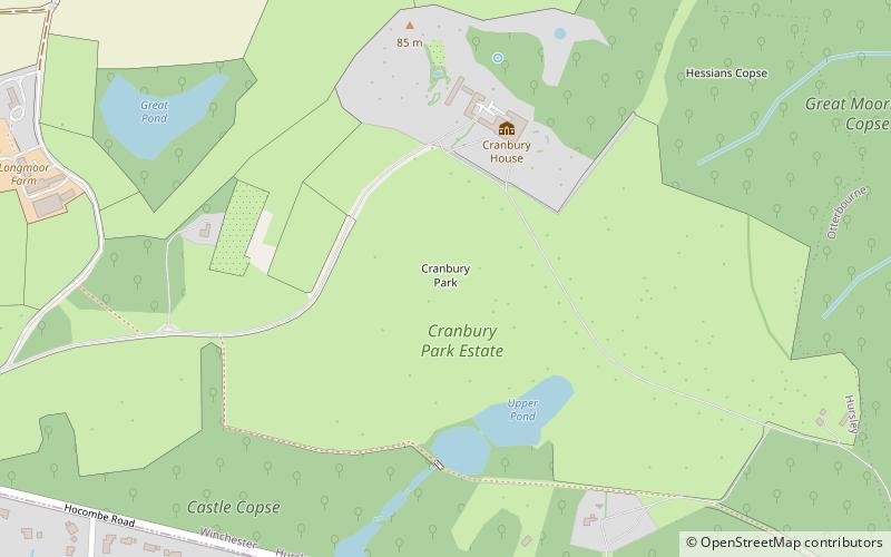 Cranbury Park location map