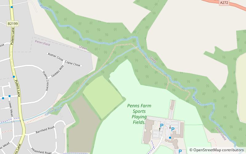 rotherlands petersfield location map
