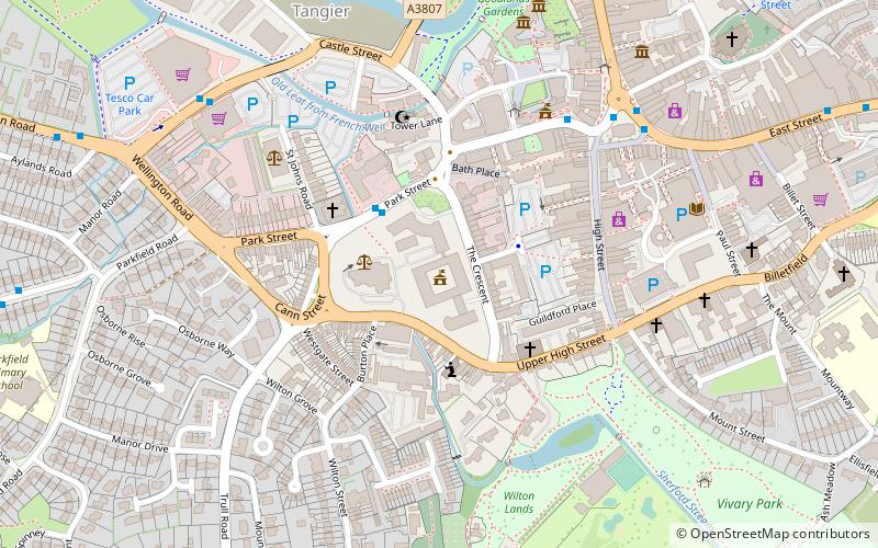 County Hall location map