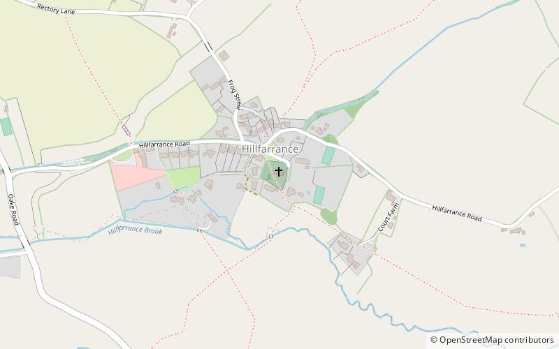 Holy Cross location map