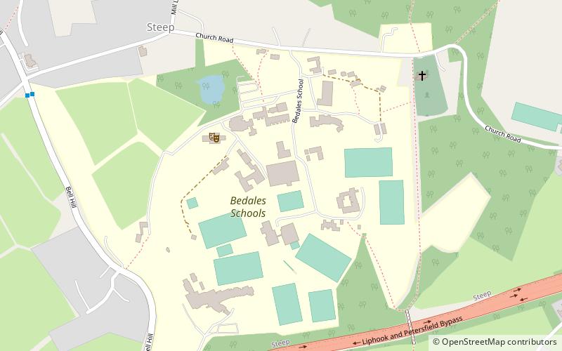 Bedales School location map