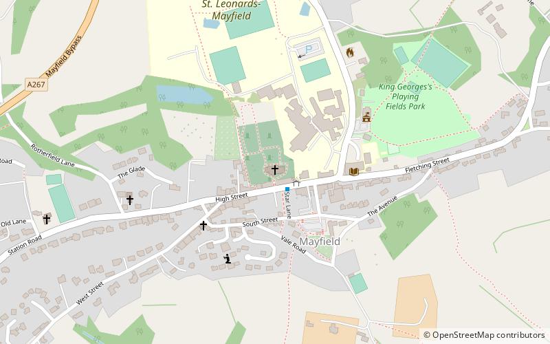 Church of St Dunstan location map