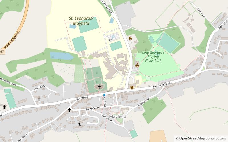 mayfield school location map