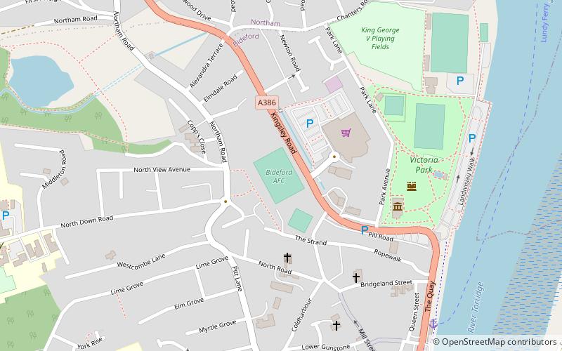 The Sports Ground location map