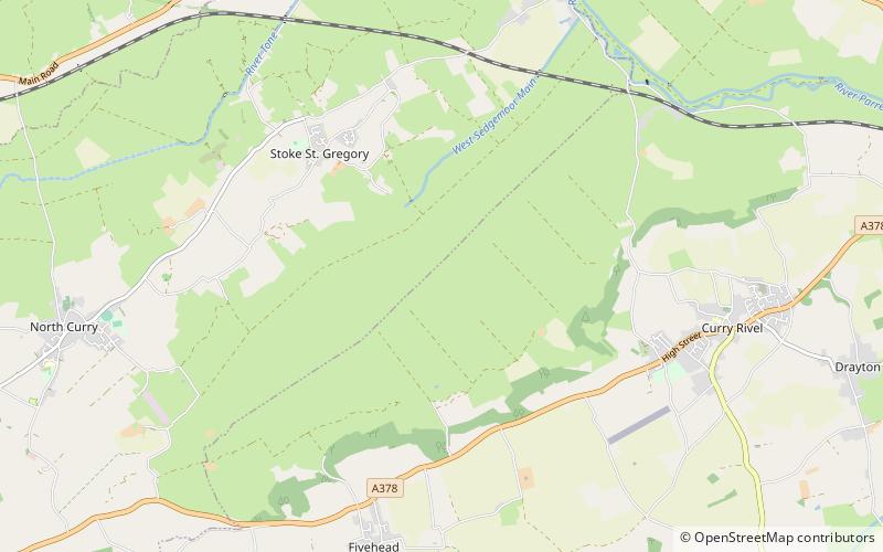 West Sedgemoor location map