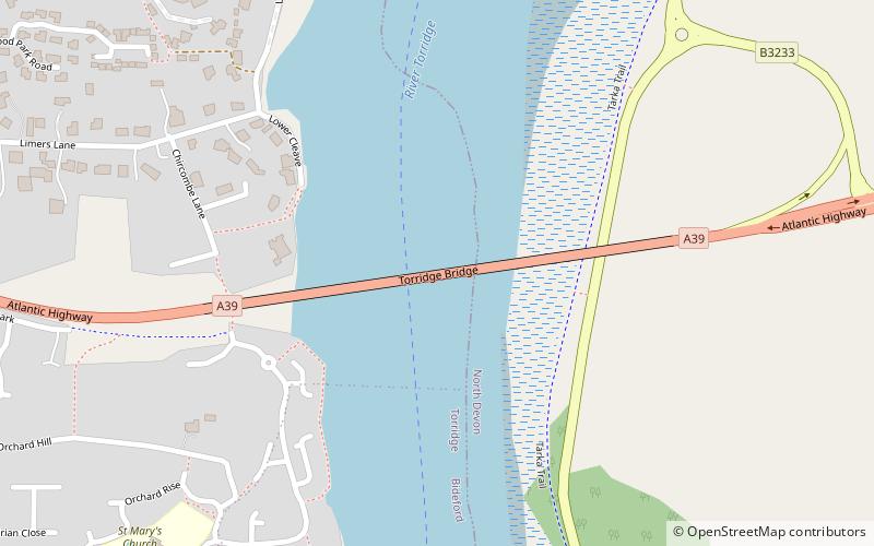 Torridge Bridge location map