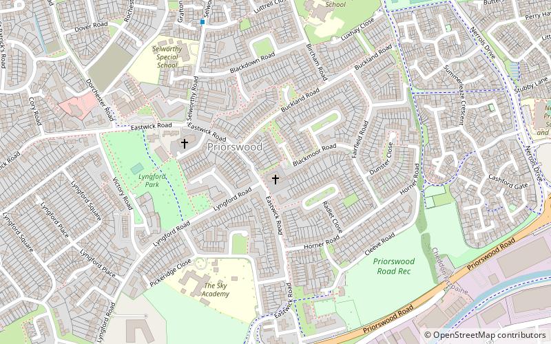 Roman Catholic Church of St Teresa of Lisieux location map