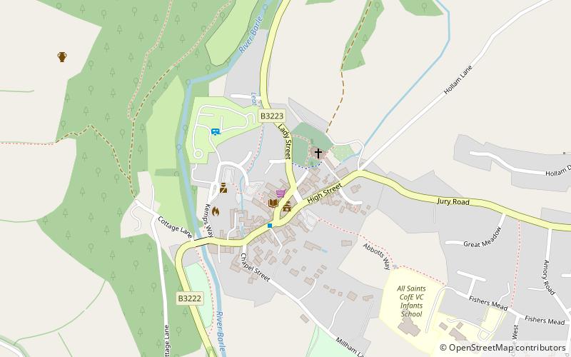 Dulverton location map