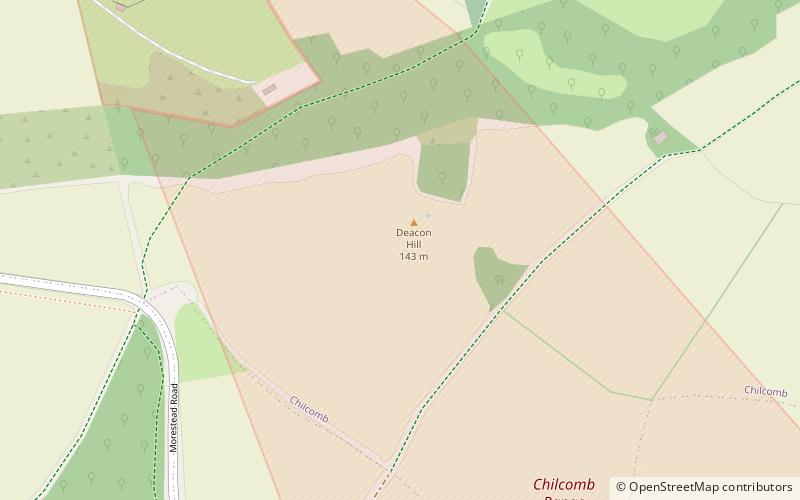 Twyford Down location map