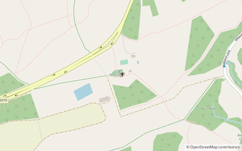 Tuxlith Chapel location map
