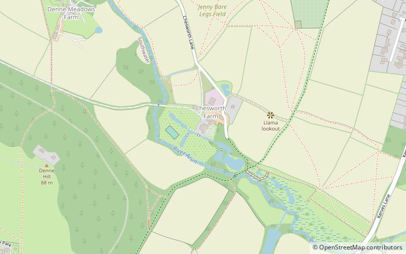 Chesworth House location map