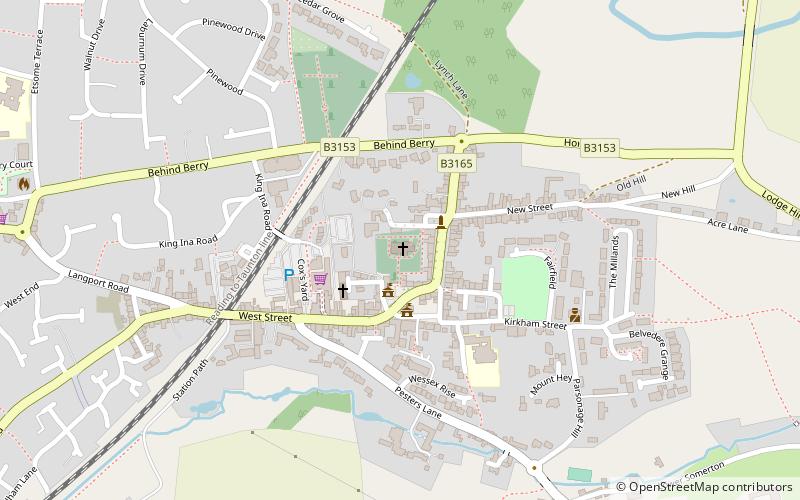 Church of St Michael and All Angels location map