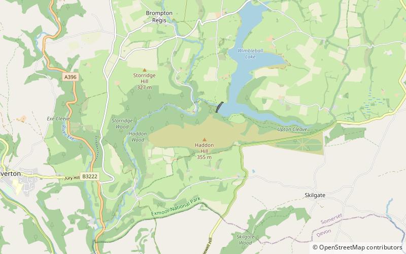 Haddon Hill location map