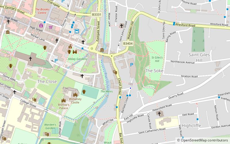 Chesil Theatre location map