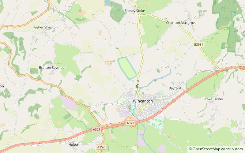Wincanton Racecourse location map