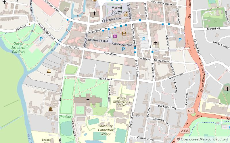 Sarum College location map